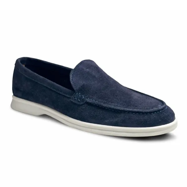 Giày Lười Nam Valdoro 21 Casmocio Blu ENEA-SUEDE_NAVY Màu Xanh Navy Size 39