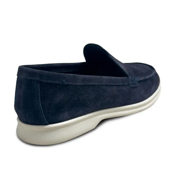 Giày Lười Nam Valdoro 21 Casmocio Blu ENEA-SUEDE_NAVY Màu Xanh Navy Size 39