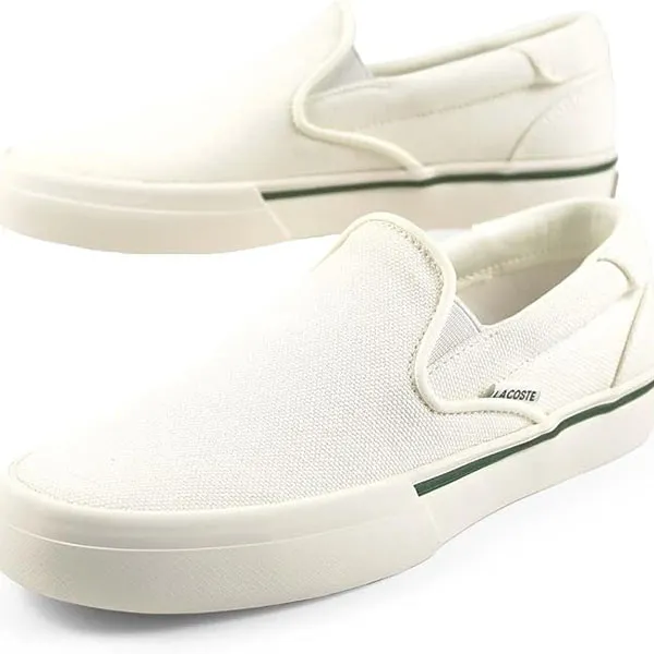 Giày Slip On Nữ Lacoste Women's Jump Serve Slip 124 6 CMA Màu Trắng Size 7