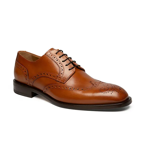 Giày Tây Nam Germano Bellesi 1330 Màu Nâu Size 38