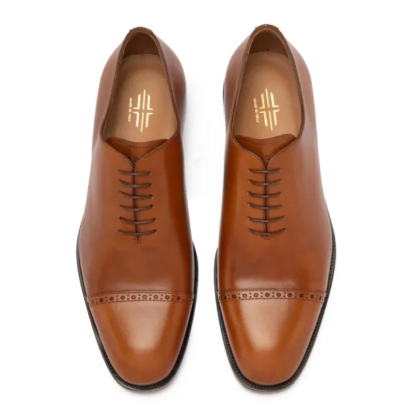 Giày Tây Nam Germano Bellesi 352 Màu Nâu Size 38
