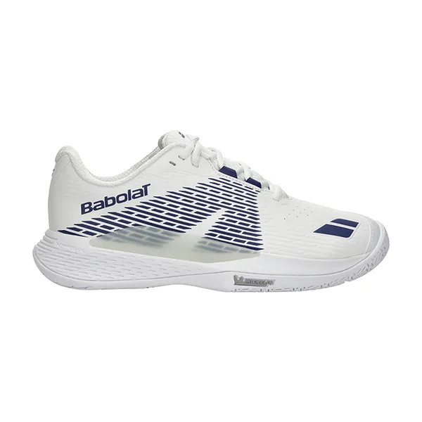 Giày Tennis/Pickleball Nam Babolat Propulse Storm White/Dark Blue 30F26442A-1069 Màu Trắng/Xanh Size 40