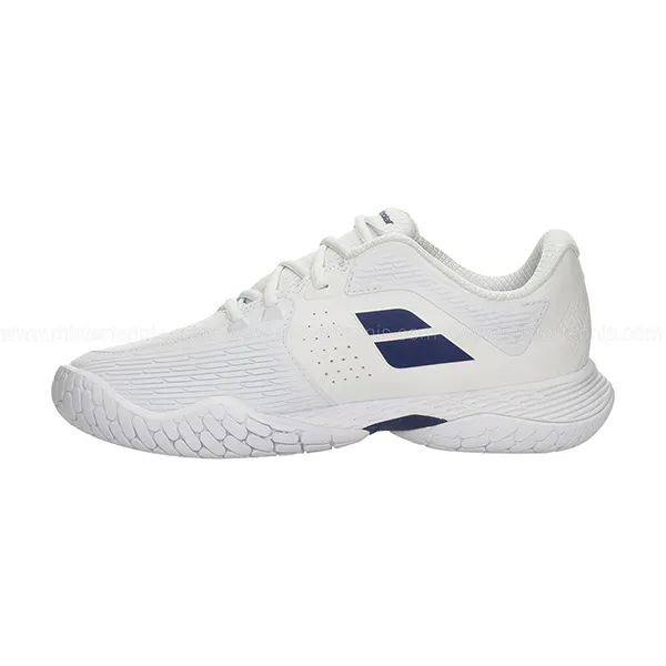 Giày Tennis/Pickleball Nam Babolat Propulse Storm White/Dark Blue 30F26442A-1069 Màu Trắng/Xanh Size 40