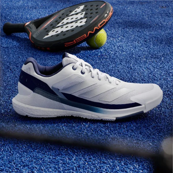 Giày Thể Thao Nam Adidas Crazyquick BOOST Padel Shoes JR2124 Màu Trắng Size 40