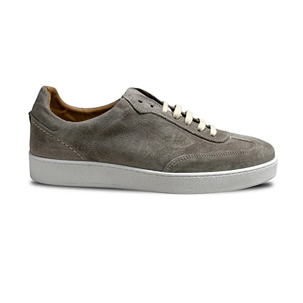 Giày Thể Thao Nam Valdoro Men's Genuine Leather Sneakers BRANDO-SUEDE_CUOIO Màu Xám Size 39