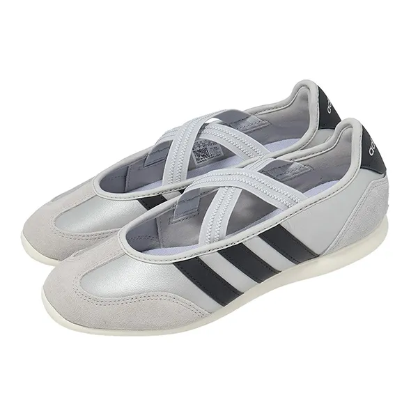 Giày Thể Thao Nữ Adidas Barreda Mary Jane KH9550 Màu Bạc Size 36 2/3