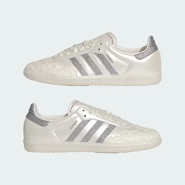 Giày Thể Thao Nữ Adidas Samba OG HP3658 Màu Trắng Size 36.5