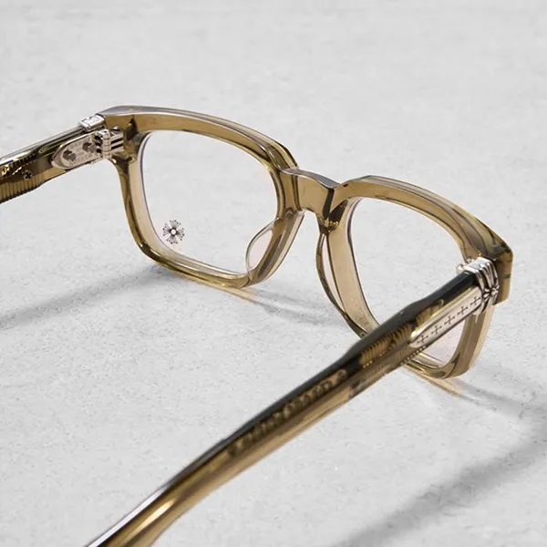 Gọng Kính Chrome Hearts Pen 15 Army Glasses Màu Xanh Quân Đội