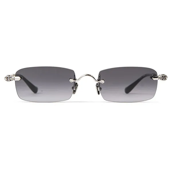 Gọng Kính Chrome Hearts Pills III Silver Black Sunglasses Màu Bạc Đen