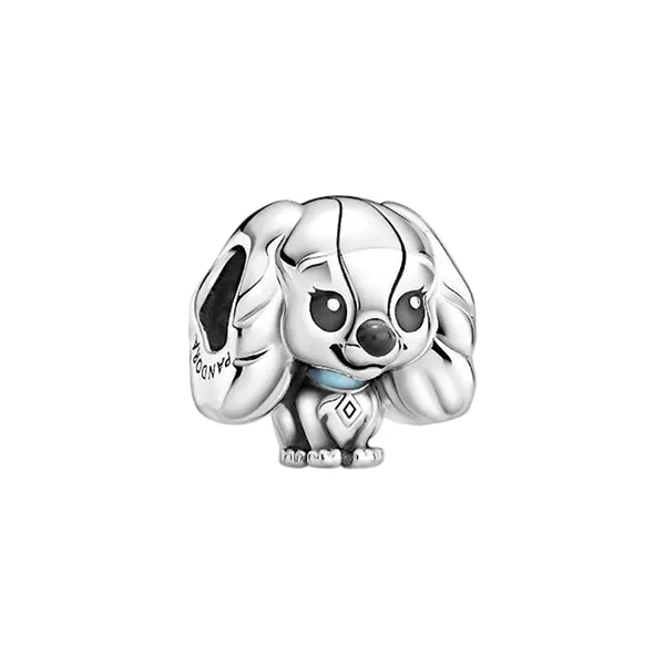Hạt Vòng Charm Pandora Disney Lady Charm 799386C01 Màu Bạc