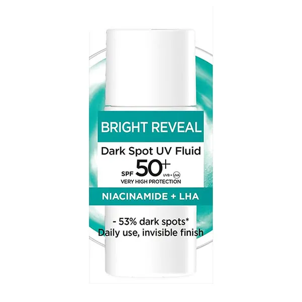 Kem Chống Nắng L'Oreal Paris Bright Reveal Dark Spot UV Fluid SPF 50+ PA++++, 50ml