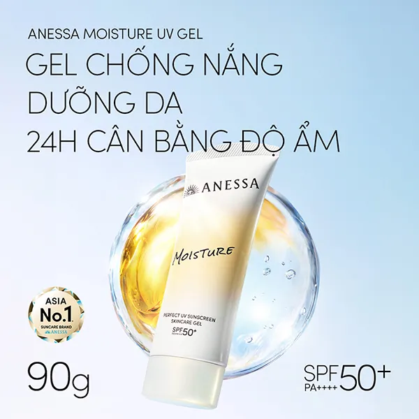 Kem Chống Nắng Dạng Gel Anessa Perfect UV Sunscreen SPF50+ PA++++ 90g