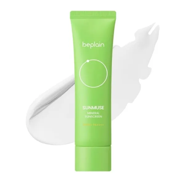 Kem Chống Nắng Vật Lý Kiềm Dầu Beplain Sunmuse Mineral Sunscreen SPF50+ PA++++ 50ml