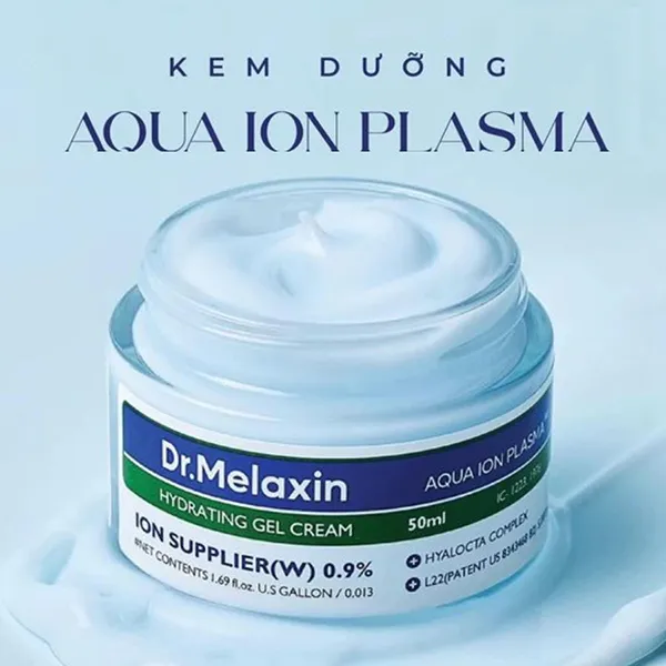 Kem Dưỡng Ẩm Dr.Melaxin Aqua ION Plasma Hydrating Gel Cream 50ml