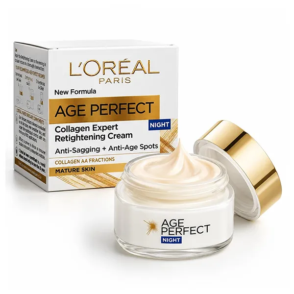 Kem Dưỡng Da Ban Đêm L'Oreal Paris Age Perfect Collagen Expert Night Cream 50ml