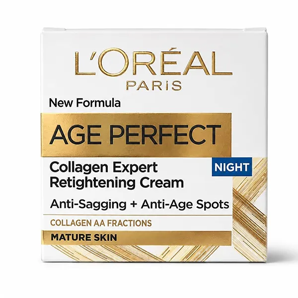 Kem Dưỡng Da Ban Đêm L'Oreal Paris Age Perfect Collagen Expert Night Cream 50ml