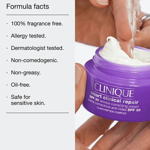 Kem Dưỡng Ngừa Lão Hóa Da Clinique Clinique Smart Clinical Repair™ Broad Spectrum SPF30 50ml