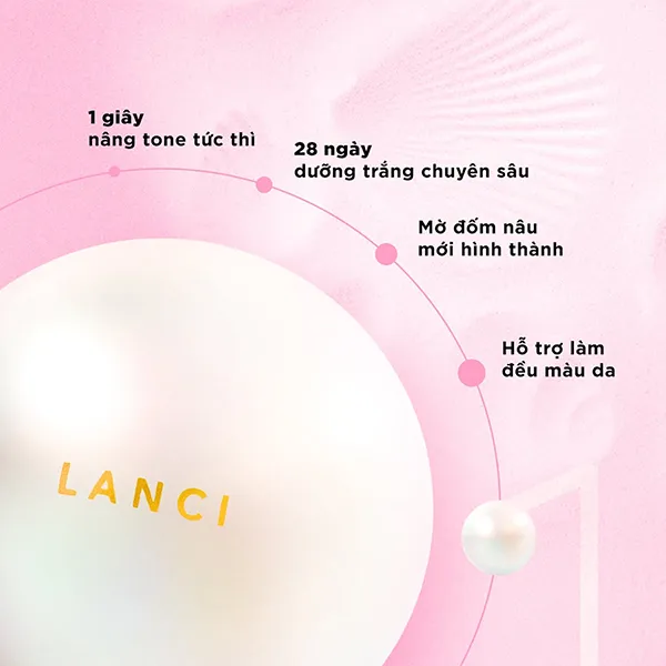 Kem Dưỡng Trắng Da Lanci Brightening Cream 15ml