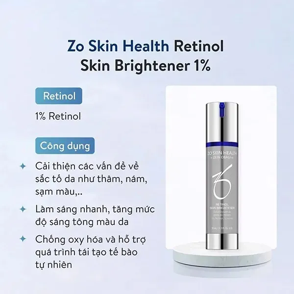 Kem Dưỡng Trẻ Hóa Da Zo Skin Health Re 1%, 50ml