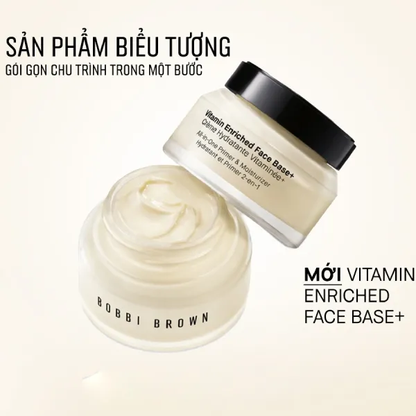 Kem Lót Dưỡng Ẩm Da Bobbi Brown Vitamin Enriched Face Base+ 2-en-1 Moisturizer + Primer 50ml