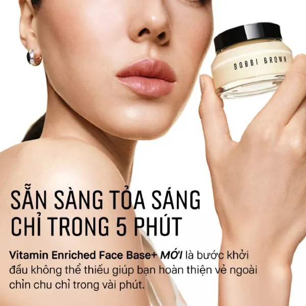 Kem Lót Dưỡng Ẩm Da Bobbi Brown Vitamin Enriched Face Base+ 2-en-1 Moisturizer + Primer 50ml