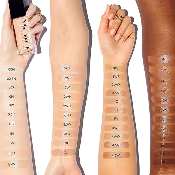 Kem Nền Mịn Lì Dior Forever Skin Wear Blurring Natural Matte Foundation Tone 0.5N 30ml