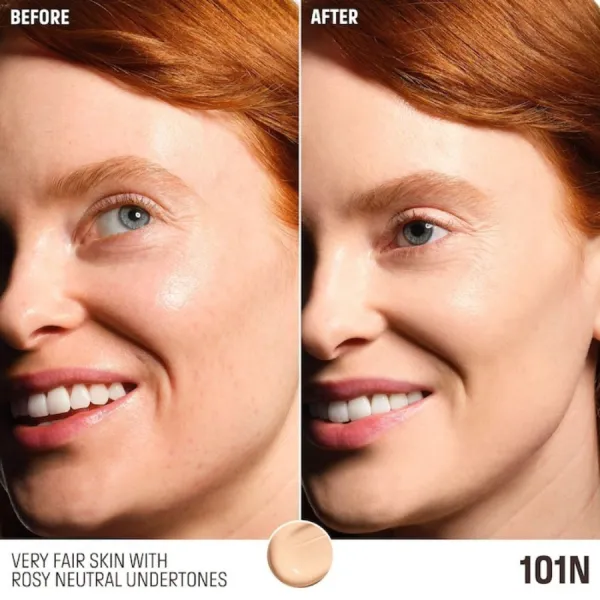 Kem Nền Make Up For Ever HD Skin-Balancing & Perfecting Foundation Tone 101N