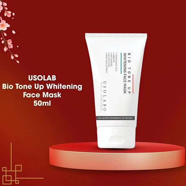 Kem Ủ Trắng Da Mặt Usolab Bio Tone Up Whitening Face Mask 50ml