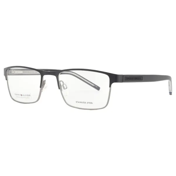 Kính Mắt Cận Nam Tommy Hilfiger Demo Rectangular Men's Eyeglasses TH 1944 0RZZ 53 Màu Đen