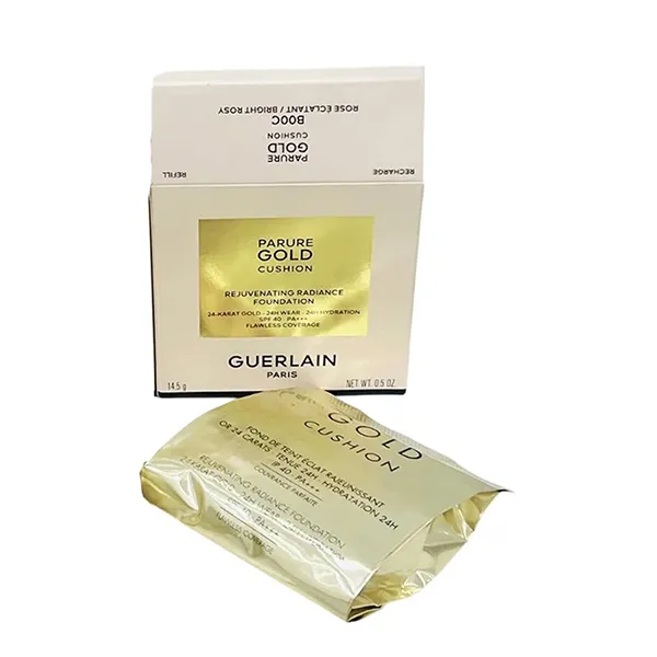 Lõi Phấn Nước Guerlain Parure Gold Cushion SPF40 PA+++ Tone B00C Bright Rosy 14.5g