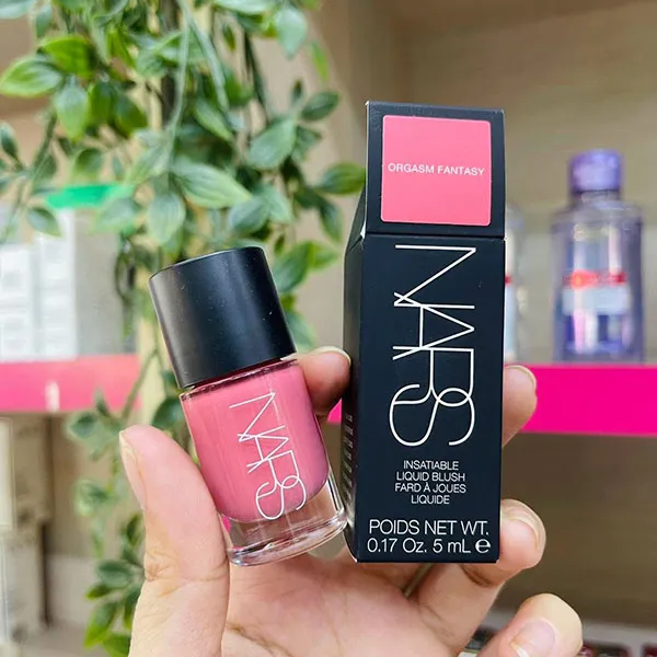 Má Hồng Dạng Kem Nars Afterglow Liquid Blush Mini Tone Orgasm Fantasy 5ml
