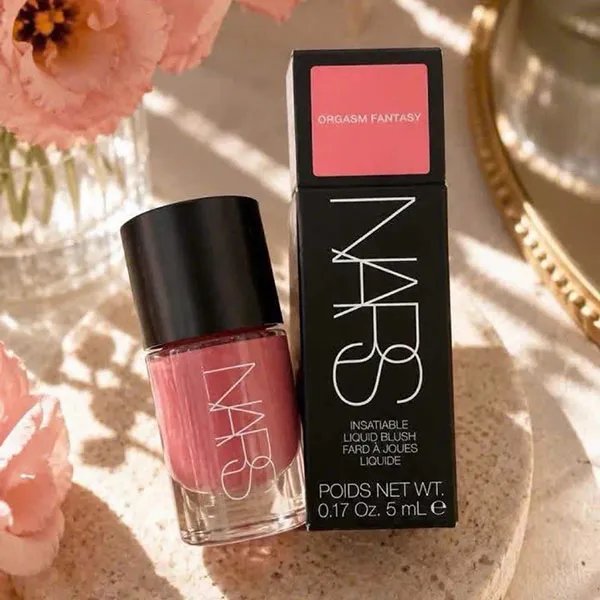 Má Hồng Dạng Kem Nars Afterglow Liquid Blush Mini Tone Orgasm Fantasy 5ml