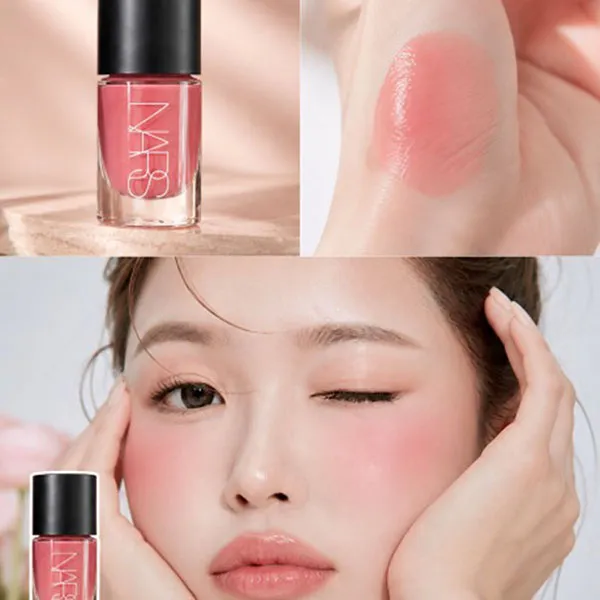 Má Hồng Dạng Kem Nars Afterglow Liquid Blush Mini Tone Orgasm Fantasy 5ml