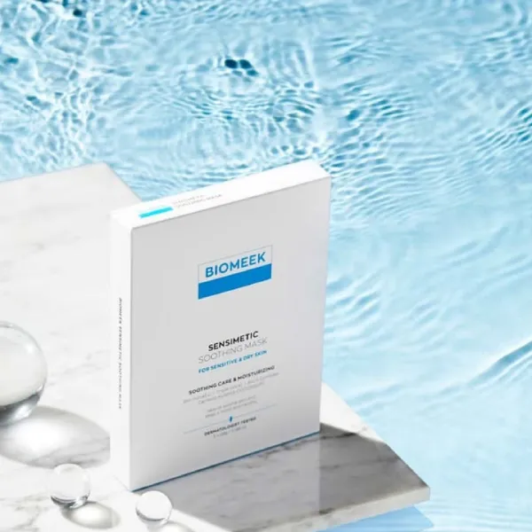 Mặt Nạ Dưỡng Da Biomeek Sensimetic Soothing Mask (Hộp 5 Miếng)