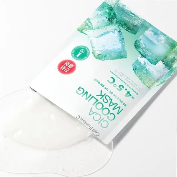 Mặt Nạ Giấy Hạ Nhiệt Da Nhạy Cảm Cell Fusion C CICA Cooling Mask (Hộp 5 miếng)