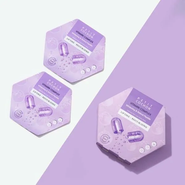 Mặt Nạ Hỗ Trợ Làm Sáng Và Cải Thiện Nếp Nhăn Petit Cochon Whitening & Re Peptide (Hộp 10 Miếng)