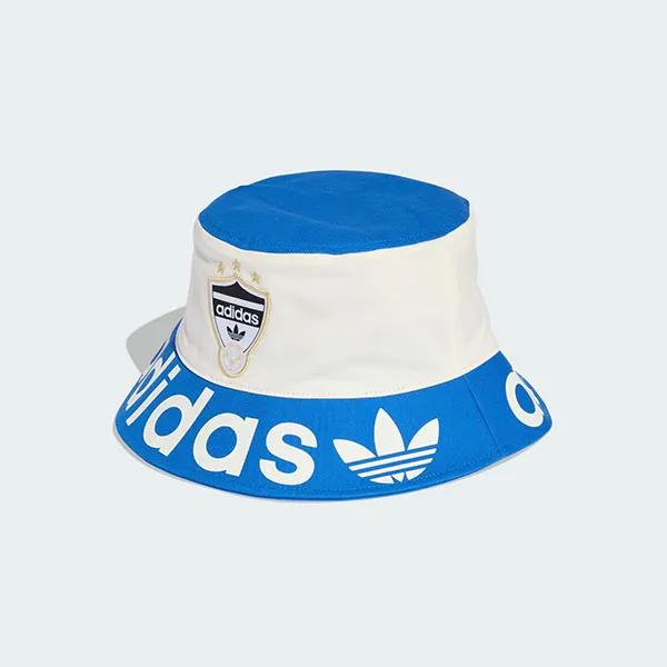 Mũ Adidas Bucket Hat KE0641 Cloud White / Blue Màu Xanh Trắng