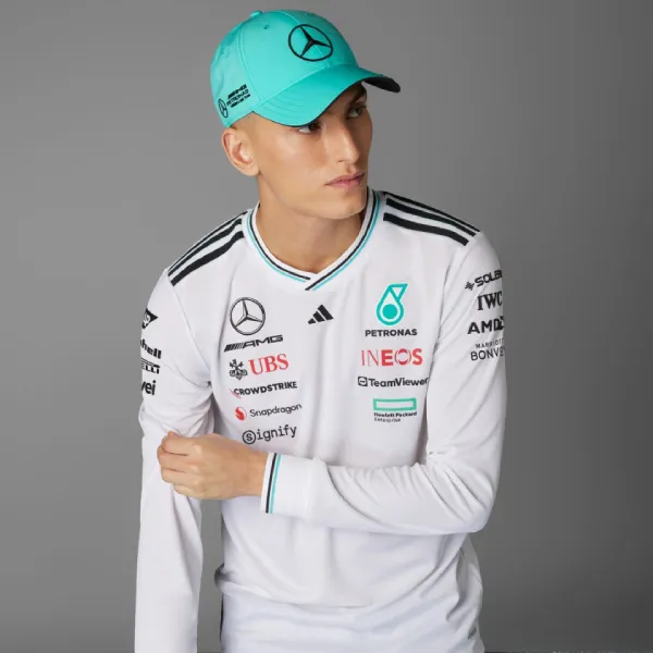 Mũ Adidas Mercedes - AMG Petronas Formula One Team Driver Cap JW6268 Màu Xanh Ngọc Lam