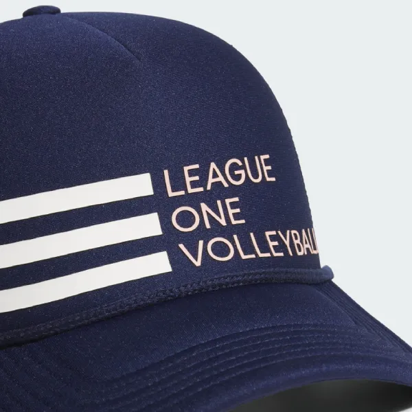 Mũ Adidas Unisex Lovb 3-Stripe Trucker JL4037 Màu Xanh Navy
