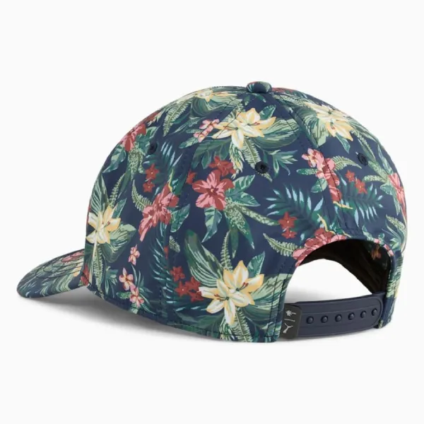 Mũ Nam Puma x Palm Tree Crew Men's Floral Tech Golf Cap 026100_01 Phối Màu Size 54-57