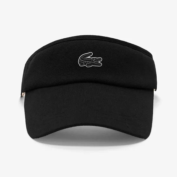 Mũ Unisex Lacoste Basic Croc Sun Visor RK347E 56G 031 Màu Đen