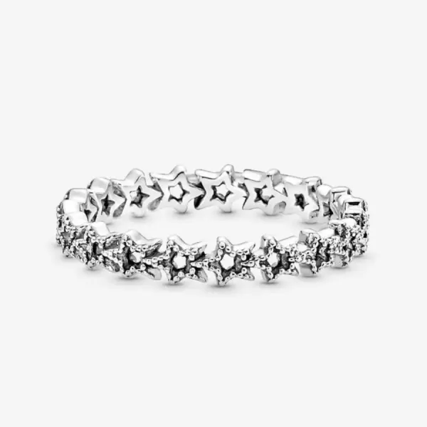 Nhẫn Nữ Pandora Stars Sterling Silver Ring 190029C00 Màu Bạc Size 50