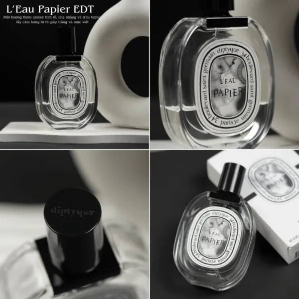 Nước Hoa Unisex Diptyque L'eau Papier EDT Natural Spray 100ml