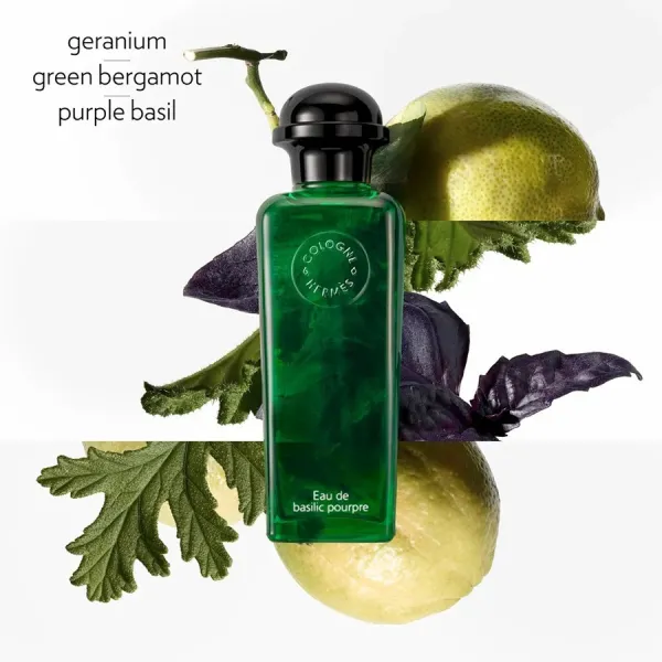 Nước Hoa Unisex Hermès Eau De Basilic Pourpre Eau De Cologne Spray 50ml