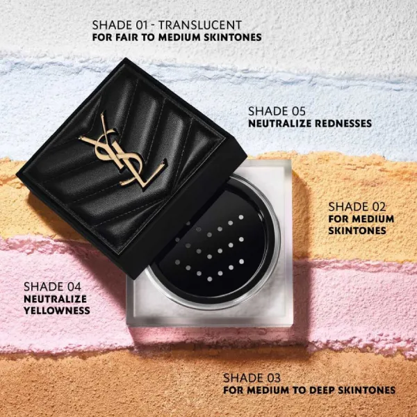 Phấn Phủ Bột Yves Saint Laurent YSL All Hours Hyper Blur Loose Powder Tone 02 Translucent 10g