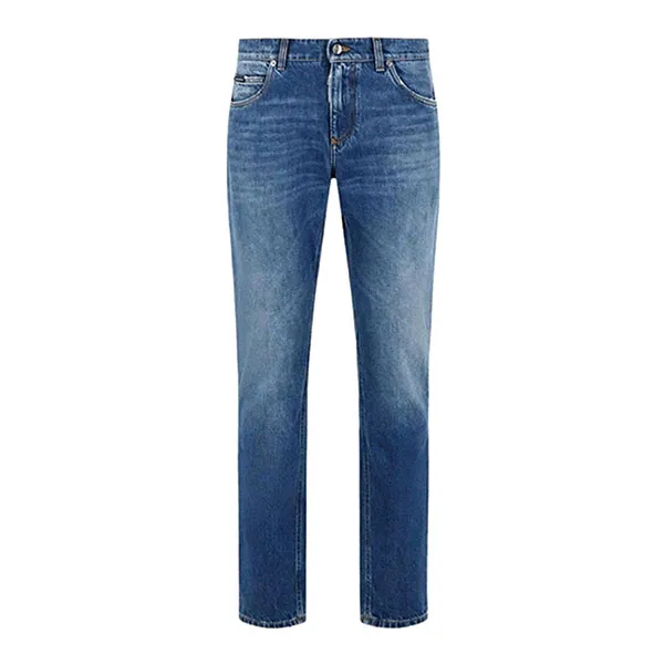 Quần Jean Nam Dolce & Gabbana D&G Tag Sport Regular GYJCCD G8NZ5 S9001 Màu Xanh Size 46