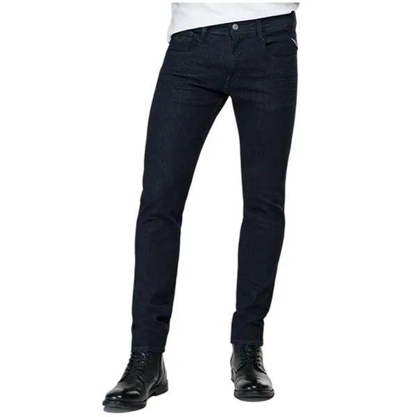 Quần Jean Nam Replay Slim Fit M914 Màu Navy Đậm Size 28