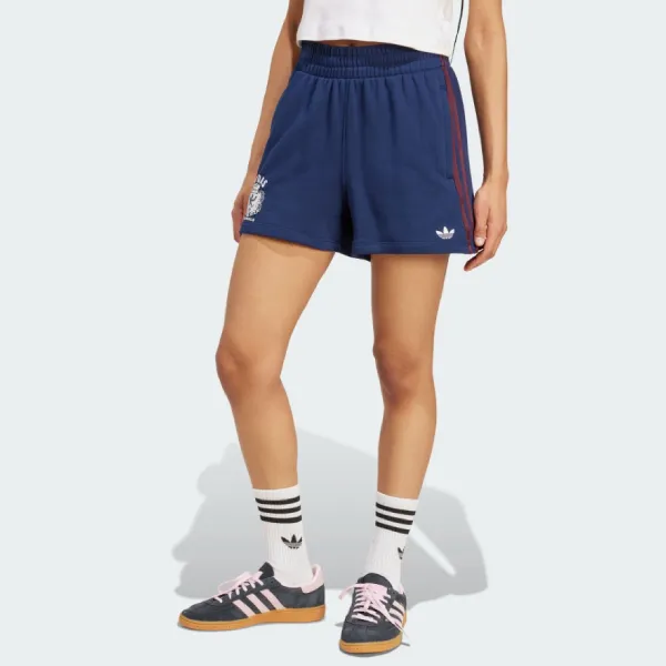 Quần Short Nữ Adidas Originals GRFX Navy JW6065 Màu Xanh Navy Size S