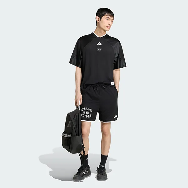 Quần Short Nam Adidas Marvel Spider KR5354 Màu Đen Size XS
