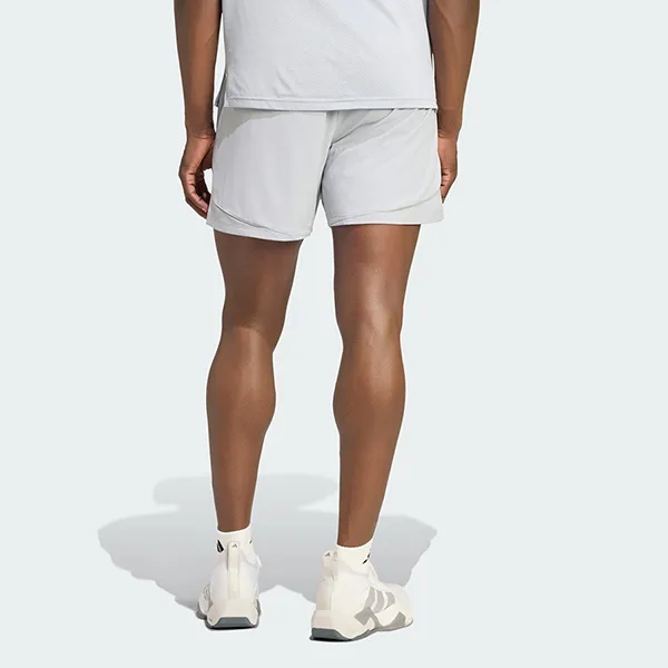 Quần Short Nam Adidas Tech Apparel KV4074 Màu Bạc Size L